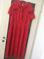 Frühlings-Midikleid Damen Q/S Kleid fließend rot 44 graph.Muster Düsseldorf - Grafenberg Vorschau