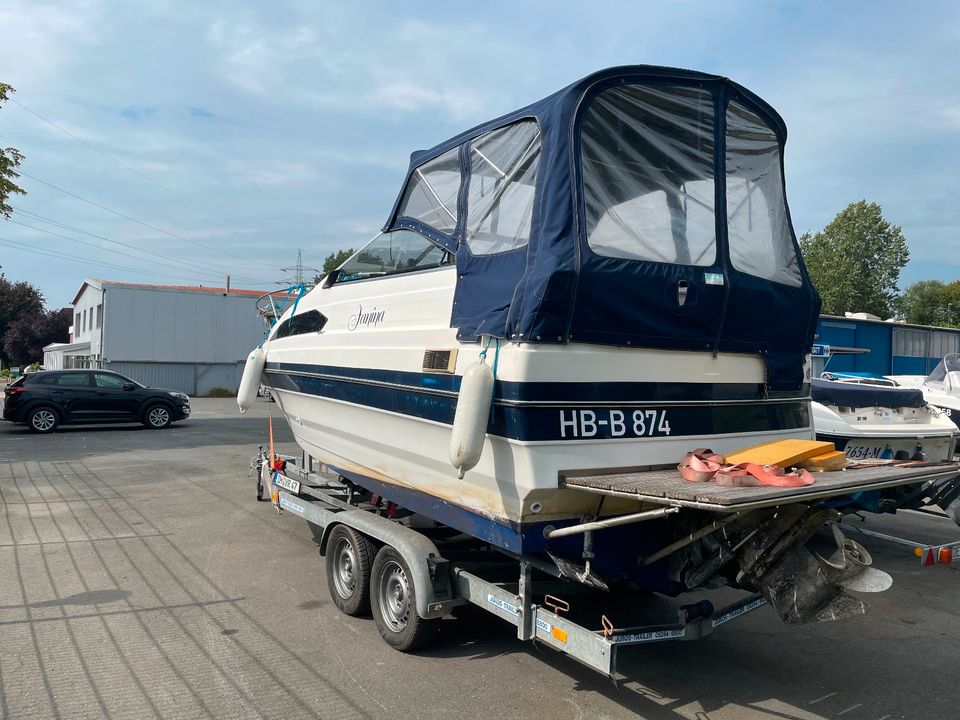 Bayliner Kajüt-/ Sportboot mit neuem Motor in Weyhe