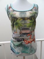 Marc Cain Tank Top Seide Gr. N1 Miami Florida Flamingo Print NEU! Bayern - Münnerstadt Vorschau