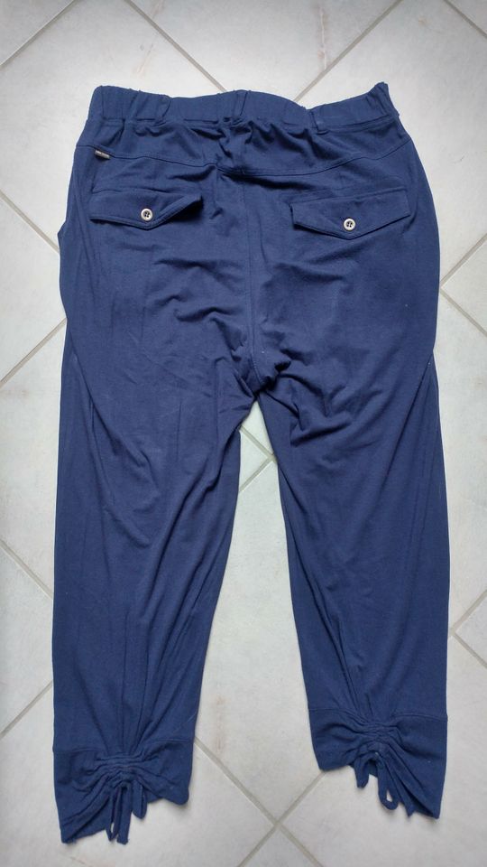 Anna Scott Hose Haremshose Pluderhose marineblau Gr 42 XL 40 L in Heidelberg