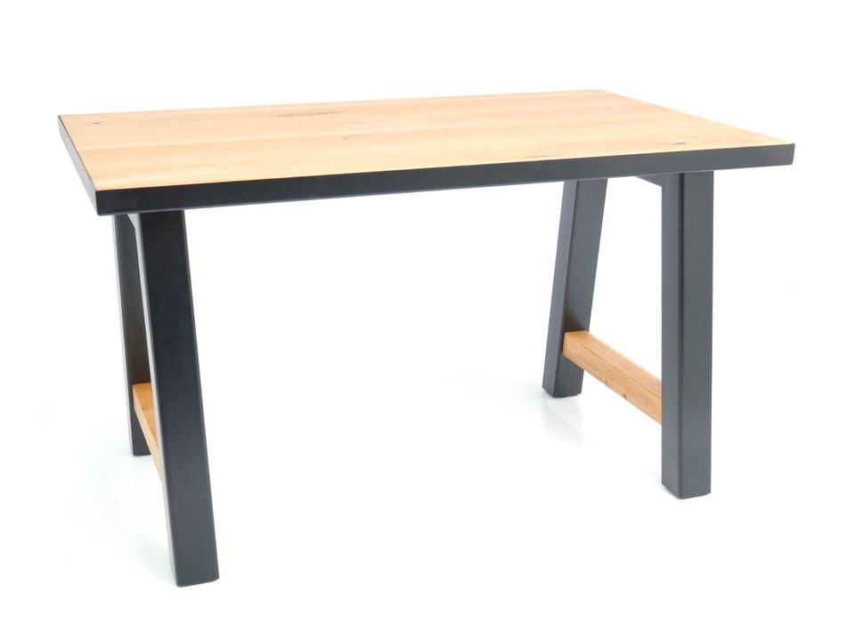Esstisch mit Stahlgestell, Tischplatte aus Massivholz Tisch Küche in Castrop-Rauxel