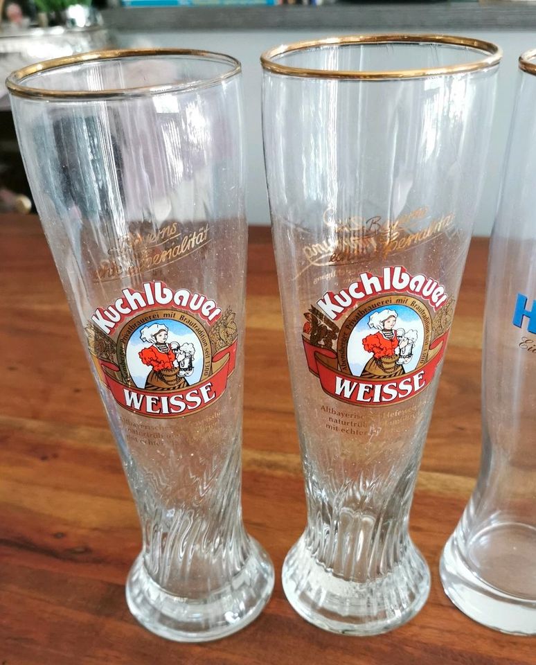 Weizenglas x6 Brauerei in Backnang
