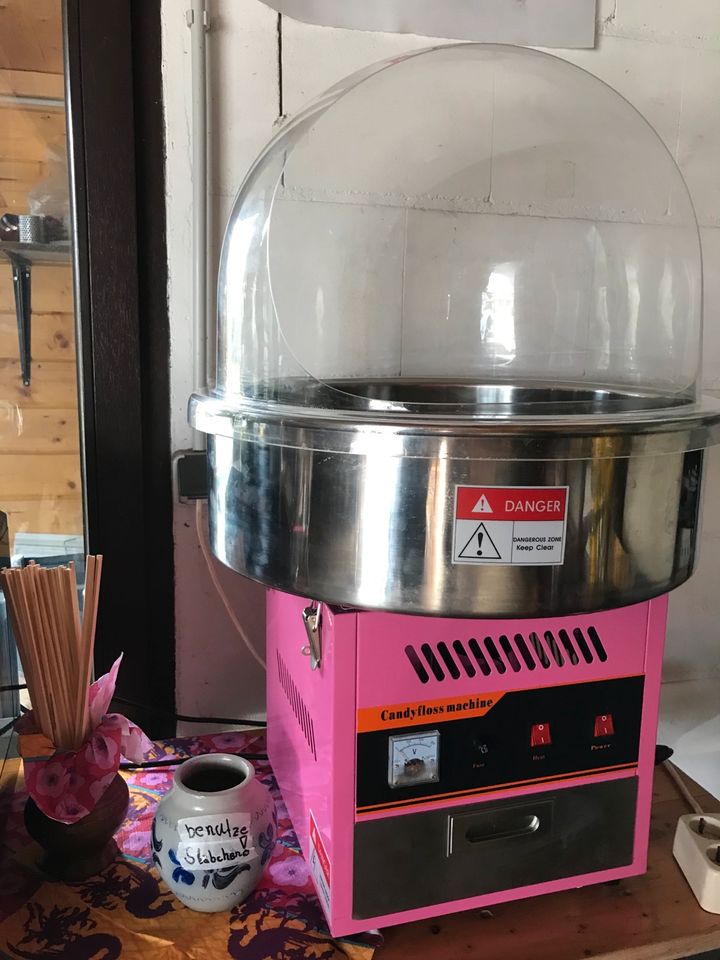 Zuckerwattemaschine in Nideggen / Düren