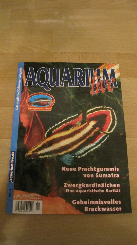 Aquarium Live kompletter Jahrgang 2008 Sehr guter Zustand in Essen