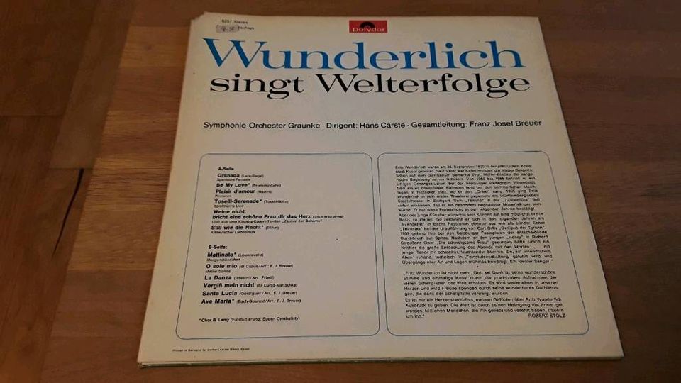 Schallplatten Konvolut Klassik Oper Retro in Burgthann 