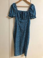 Blaues Midikleid mit Blumenprint von SHEIN Berlin - Schöneberg Vorschau