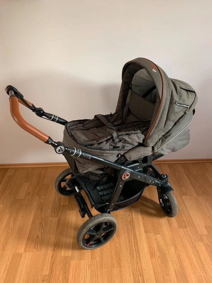 Hartan Racer GTS Kinderwagen Buggy Handbremse Lederausstattung in Gotha