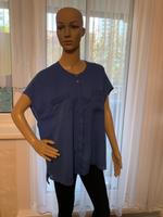 Bluse Kurzarmbluse blau kurzer Arm Gr. 42 von Heine *wie neu Berlin - Marzahn Vorschau