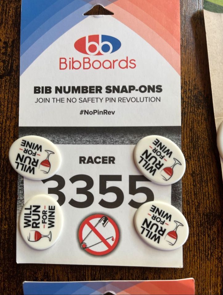 Race Bib Tags - No Puncture! in Berlin