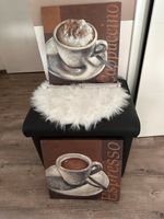 Bilder Leinwand 40x40 2 Stück Espresso + Cappuchino Hessen - Haiger Vorschau