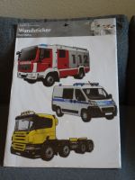 Wandsticker / Fahrzeuge / Polizei / Feuerwehr / NEU Berlin - Lichtenberg Vorschau