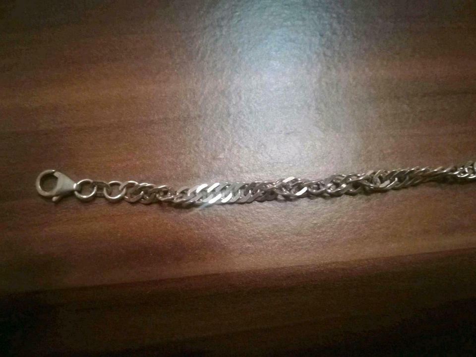 Armband Silber 19 cm in Mügeln