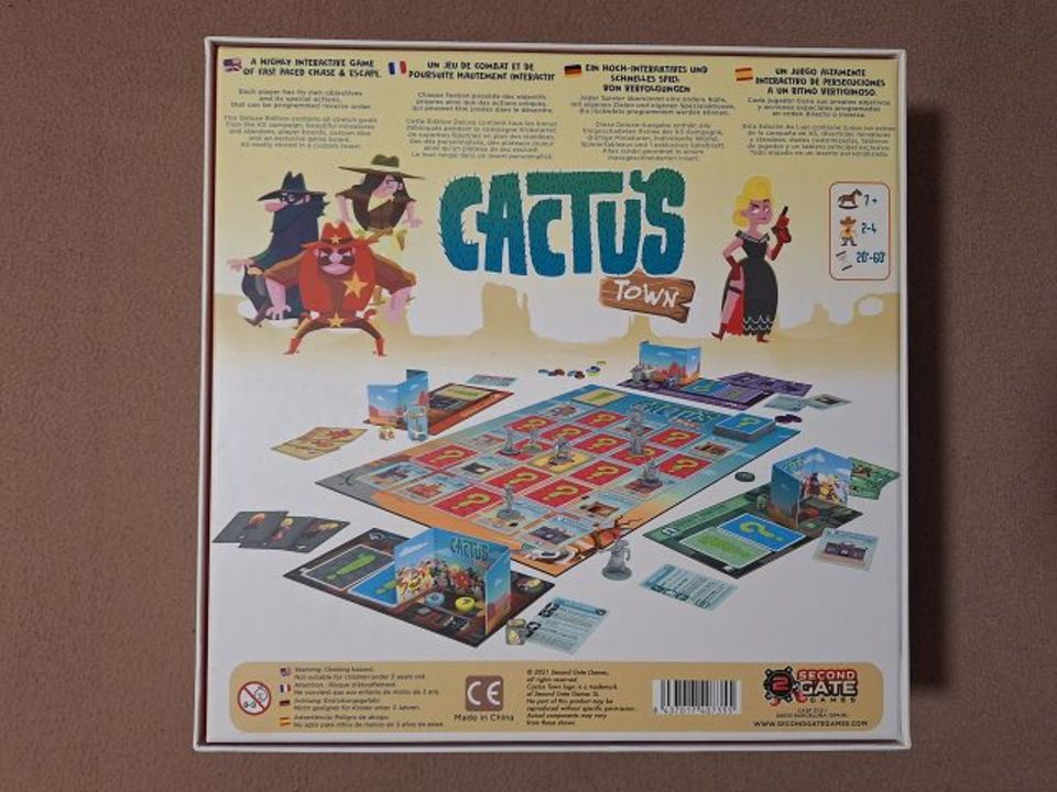 Cactus Town Deluxe Version, deutsch, Kickstarter, Wie neu +Promo in Meppen