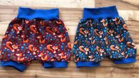 NEU Handmade DIY kurze Pumphose Gr. 110/116 Shorts Zwillinge Brandenburg - Schulzendorf bei Eichwalde Vorschau