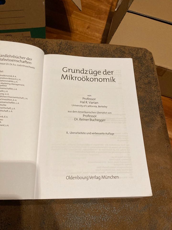 Varian Grundzüge der Mikroökonomik in München