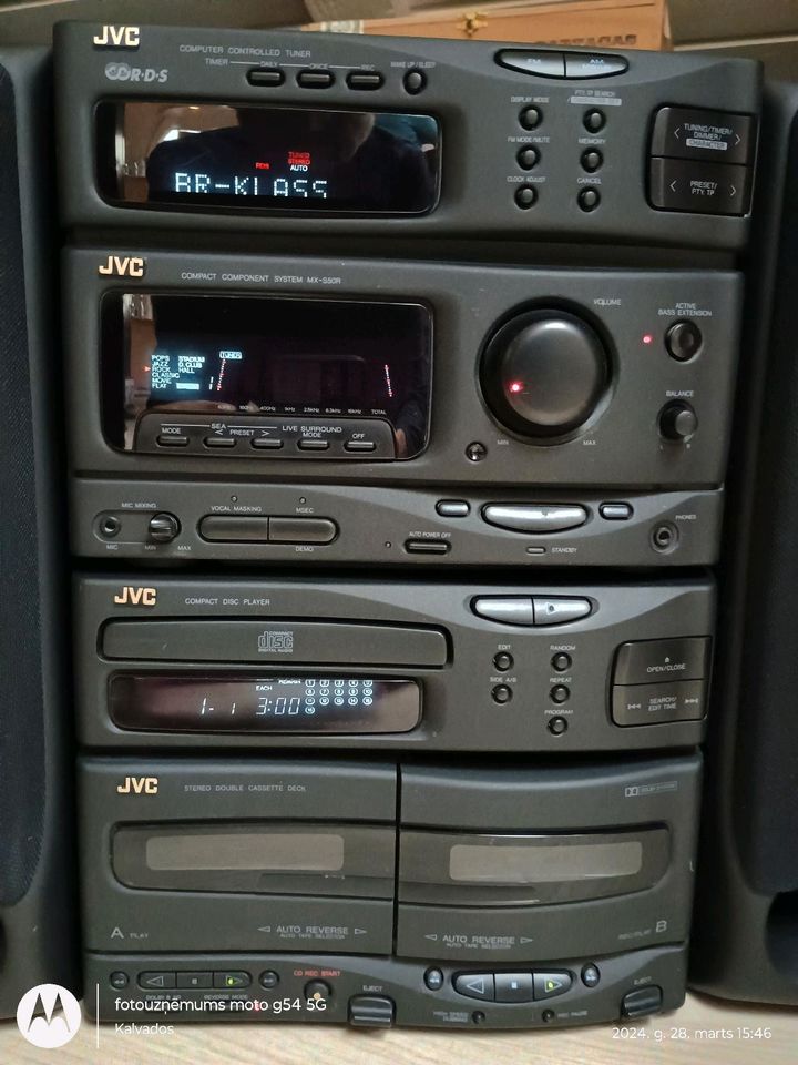 JVC Stereoanlage CA-S50RBK in Karlsfeld