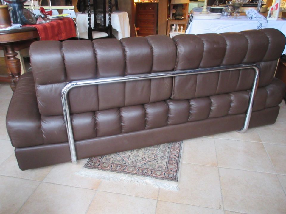 De Sede DS 85 Sofa Daybed Sofabett Leder Design Möbel Vintage in Ammersbek