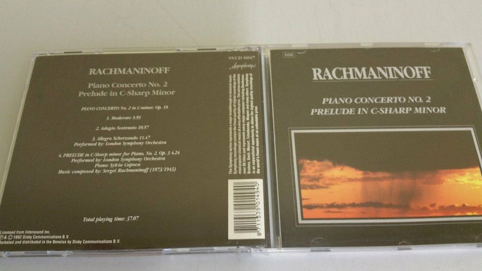 Klassik CDs Mozart, Vivaldi, Schumann, Rachmaninoff in Frankfurt (Oder)