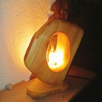 Baumstamm Lampe-LED Holz Ambienteleuchte,Beistell-Lampe,UNIKAT! Sachsen - Annaberg-Buchholz Vorschau