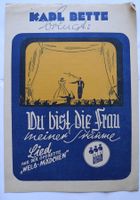 Noten, Du bist die Frau meiner Träume; Lied aus der Operette Rheinland-Pfalz - Neustadt an der Weinstraße Vorschau