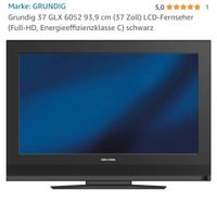 LCD TV 37Zoll Grundig Sachsen-Anhalt - Jessen (Elster) Vorschau