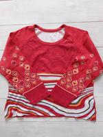 Vintage Shirt Gr. S-M S.OLIVER Langarmshirt Rot/Muster Niedersachsen - Goslar Vorschau