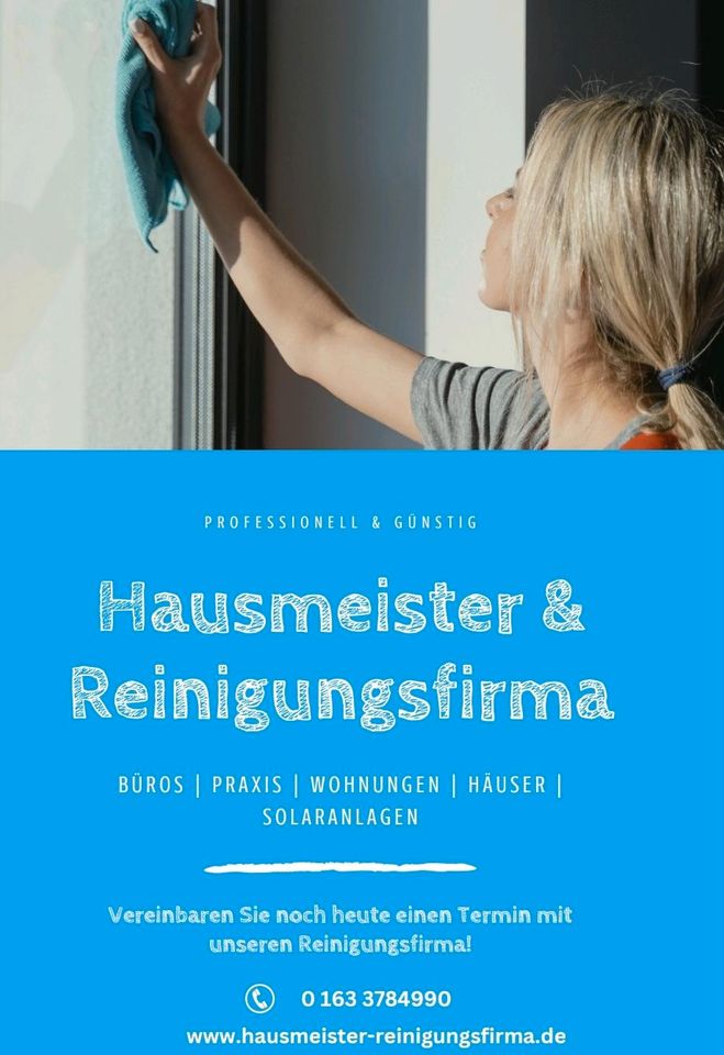 Reinigungsfirma Fenster reinigung in Ascha