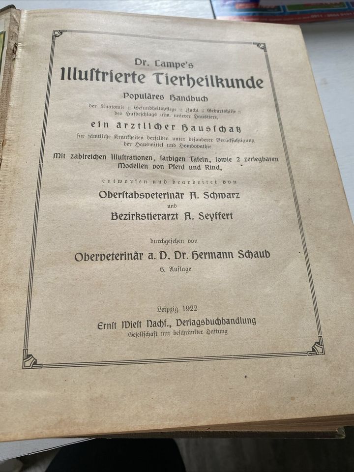 Dr. Lampe Illustrierte Tierheilkunde in Halle