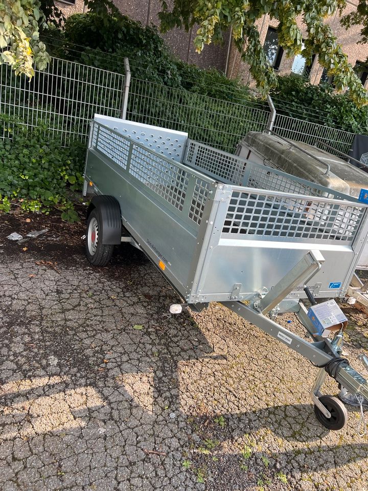 Pkw Anhänger mit Plane 3m, 4m, Autotransporter Mieten Verleih, Anhänger Kipper in Essen