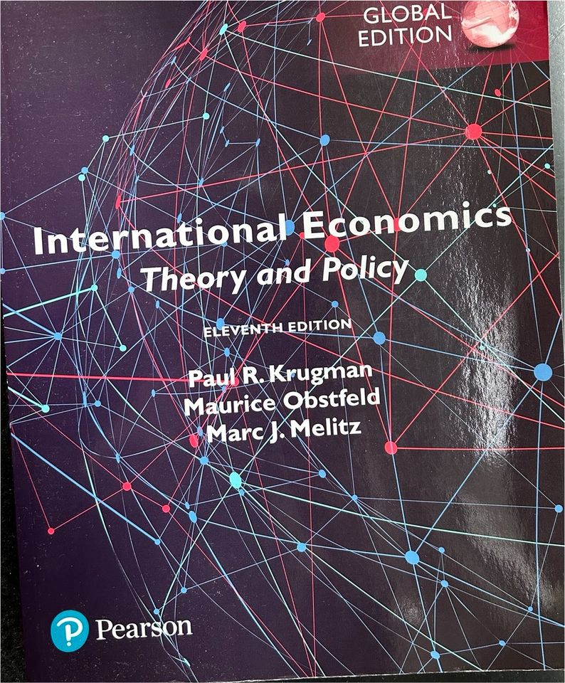 International Economics Theory and Policy in Bochum