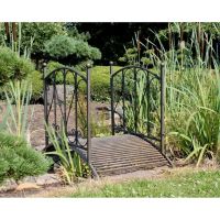 SONDERPREIS !!! Gartenbrücke Metall,Geländer 120cm,begebar,Teich Niedersachsen - Bad Zwischenahn Vorschau