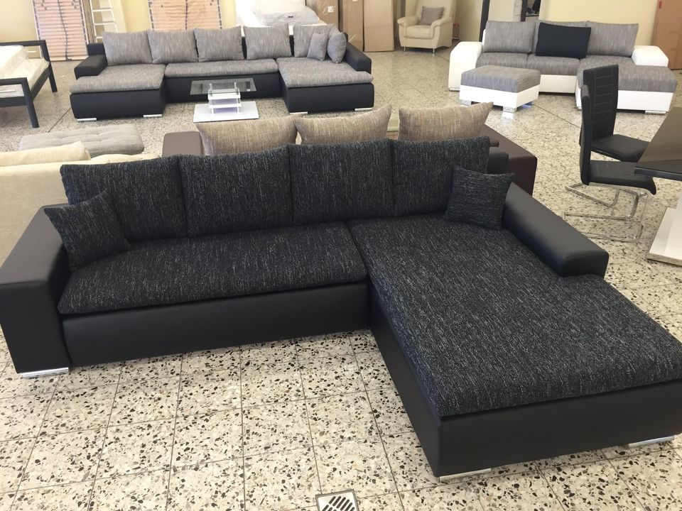 Polstermöbel Lagerverkauf Sofa Couch wohnlandschaft Bettsofa NEU in Elkenroth