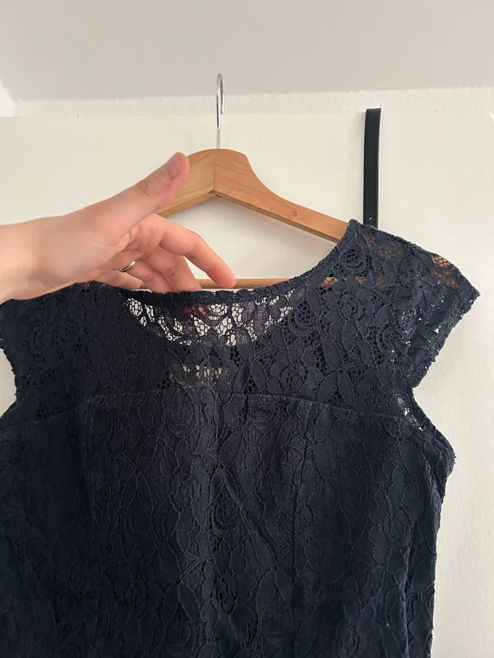 Blaues Schößchen Top mit Bluse Ärmellos Baumwolle Hollister in Berlin