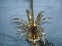Ananas Palm Lampe von Boulanger Messing Blätter Tischlampe Niedersachsen - Winsen (Luhe) Vorschau