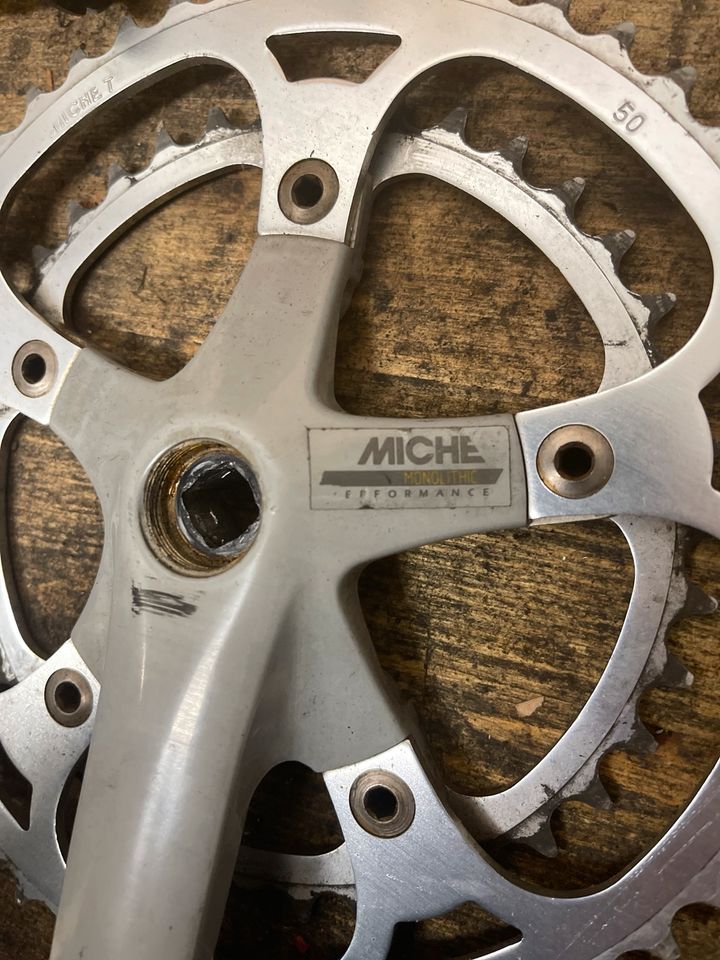 Miche monolithic performance Kurbel Rennrad stronglight innenlage in Lengerich