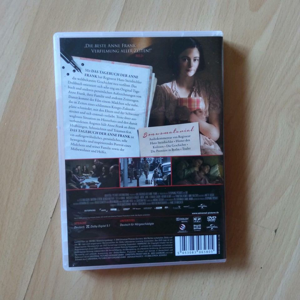 DVD zu "Das Tagebuch der Anne Frank" in Konstanz