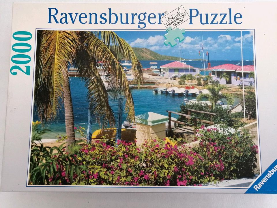 Puzzle 2000 Teile Karibikinsel in Frickenhausen