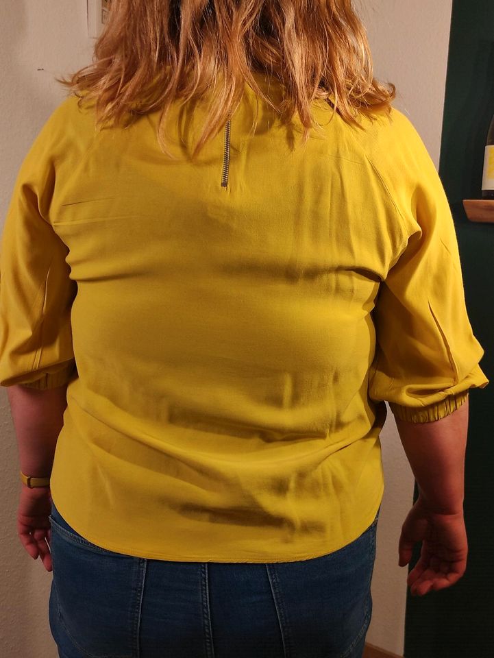 Schickes lemon grünes Shirt, fällt lässig, Größe 46 in Dortmund