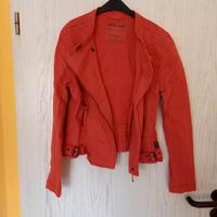 Rote Garcia Jeans Bikerjacke, Größe L, Hessen - Dieburg Vorschau