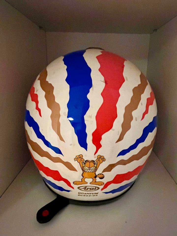 Nankai Lederkombi Rothmans un 6 Arai Helm "Michael Doohan" in Siegburg