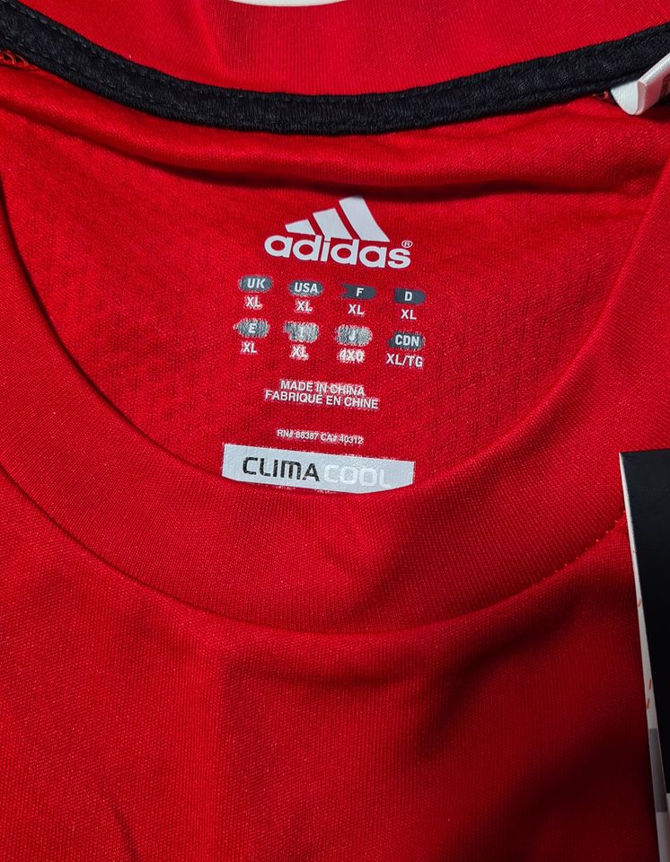 Verkaufe Original Adidas Climacool Shirt XL Rot/Schwarz in Berlin
