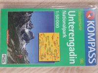 Landkarte Unterengadin Wanderkarte Kompass 098, 1:50000 Bayern - Rosenheim Vorschau