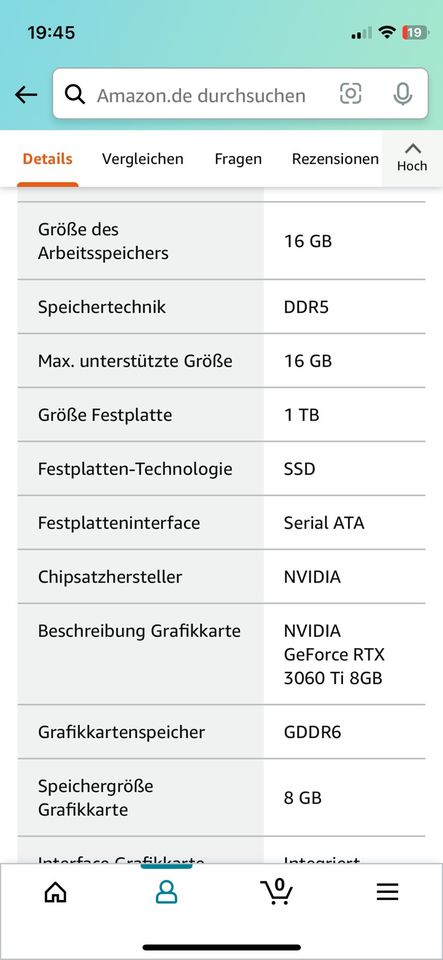 Gaming PC , RTX3060TI, Lenovo T5 in Halle