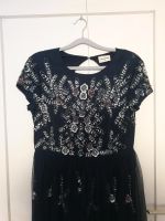 Lace&Beads 42/44 dunkelblaue Kleid  Pailletten Perlen Tüll XL/XXL Stuttgart - Stuttgart-Süd Vorschau