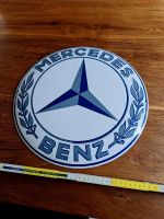 Mercedes Benz Emailleschild  groß Hessen - Reinhardshagen Vorschau