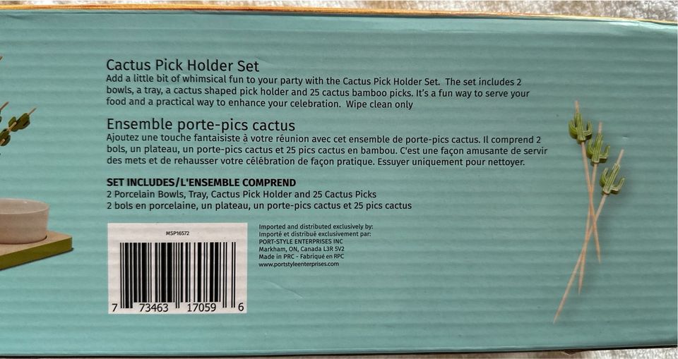 cactus pick holder set in Kiel