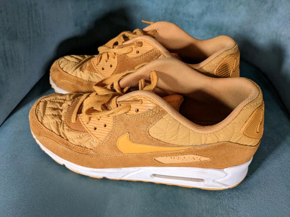Nike Air Max senfgelb in Gr e 41 in Hessen Friedrichsdorf