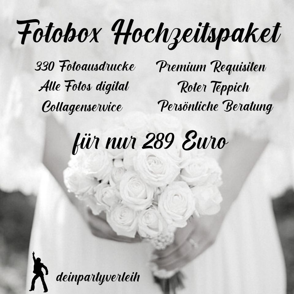 Profi Fotobox Mieten Sofort Fotodruck Hochzeit Event in Bodenheim