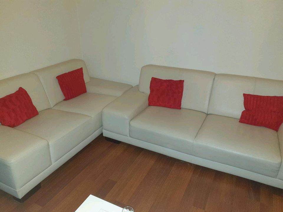 Kunstleder Couch in Damme