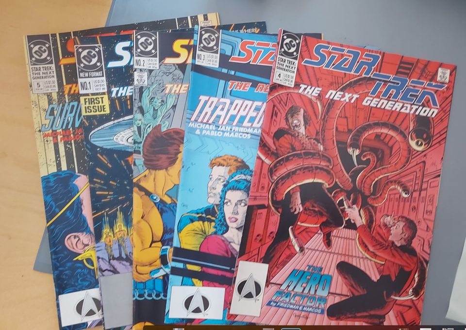 Star Trek Next Generation Comics DC USA 1-47 in Eschbach